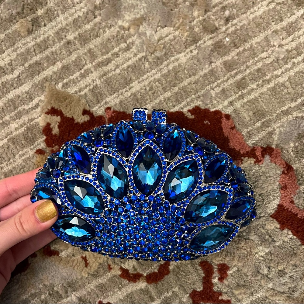 Fully Jeweled Handbag
